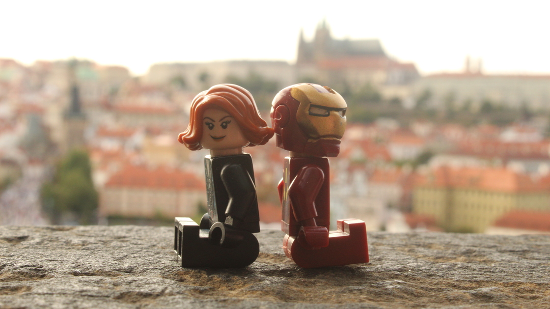 Avengers had a wonderful trip in Prague, except of seeking for Darth Vader and Hulk as well.
They asked locals and were told that the Dark Lord passed through the Charles bridge. And this Green monster with him killed everything that crossed their path.
Ironman and his companions are on a good trail…