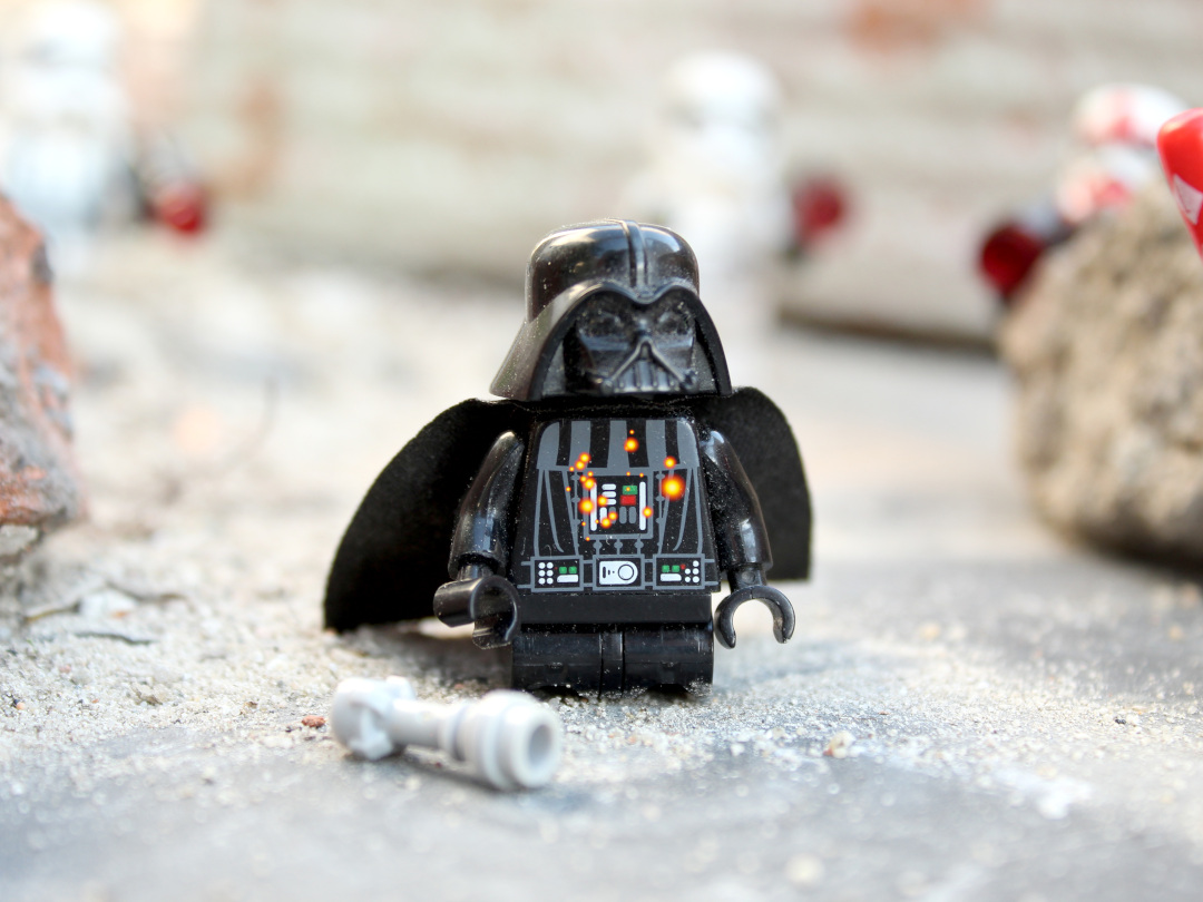 The fall of the Sith lord